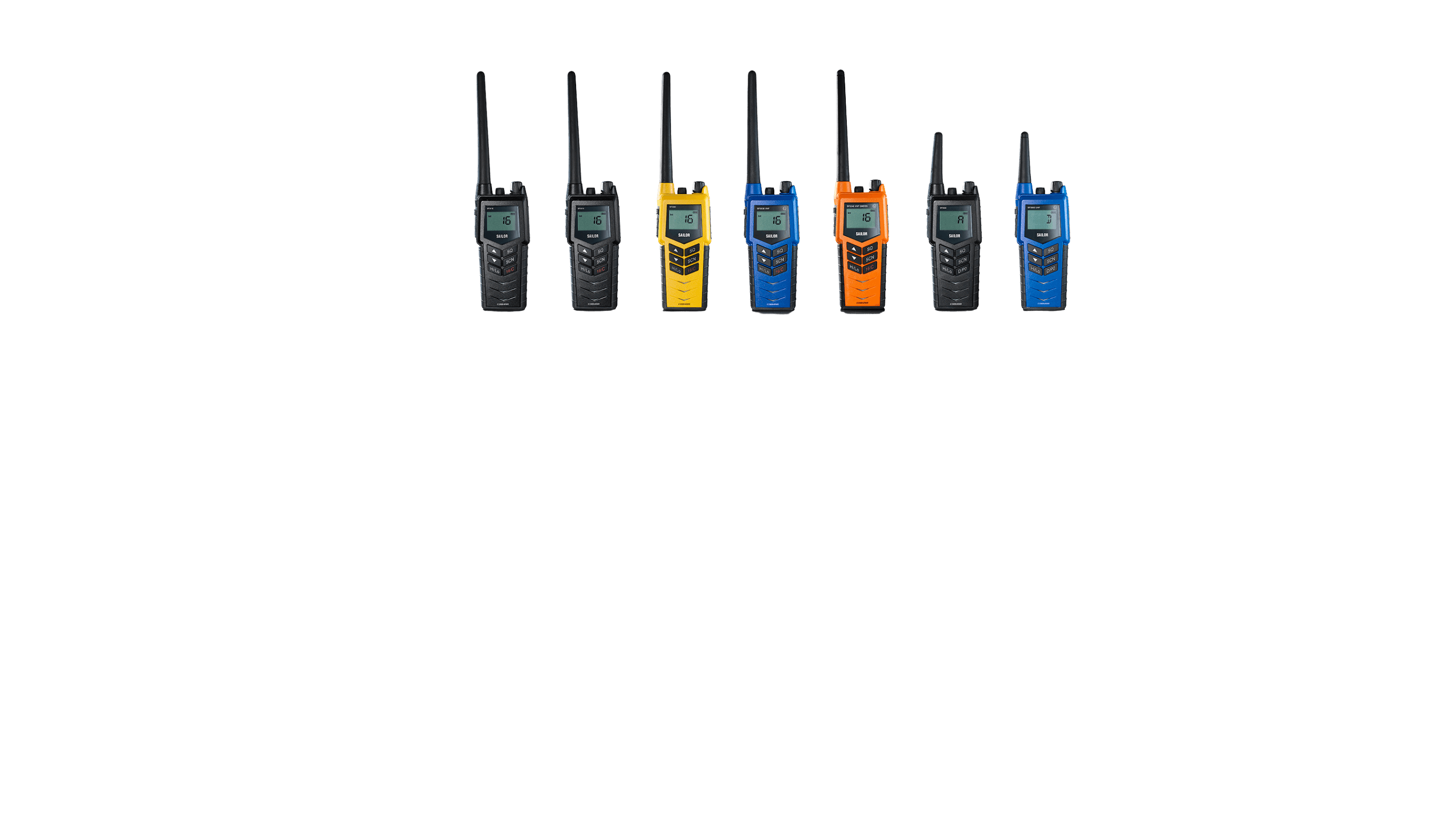 SAILOR SP3500 ATEX portable radios